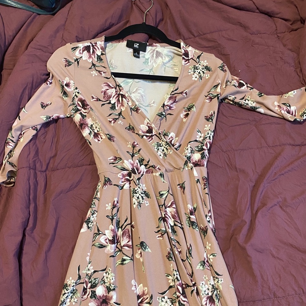 Pink Flower Dress